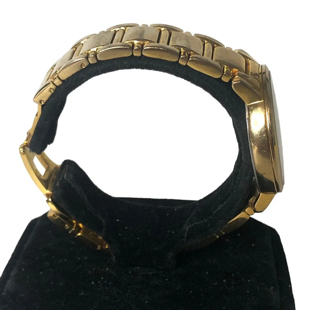 Kate Spade New York Gold Tone Mother of Pearl Crystal Accent‎ Watch
